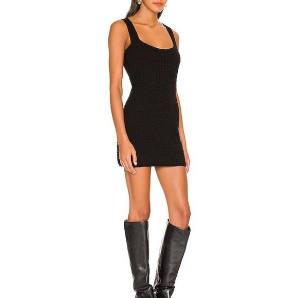 Free People FP Beach Women's Short And Sweet Mini Dress in Black - Picture 2 of 12